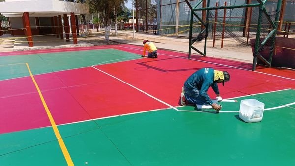 *Centros de Barrio realizan trabajos de mejora en sus instalaciones* *Centros de Barrio realizan trabajos de mejora en sus instalaciones*