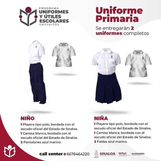Conoce el paquete de uniformes y útiles escolares gratuitos para las y los alumn