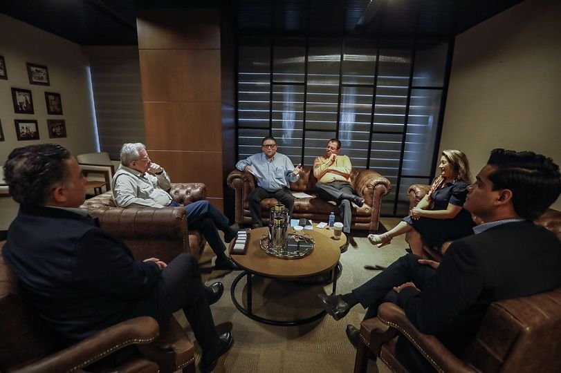 Este día el Gobernador Rubén Rocha Moya acompañado del secretario General de Gob Este día el Gobernador Rubén Rocha Moya acompañado del secretario General de Gob