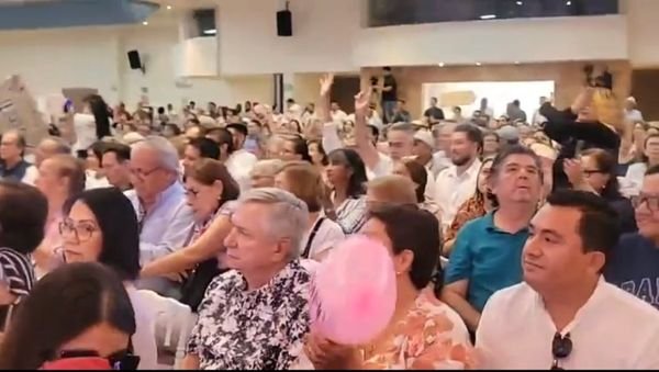 ORGANIZADORES DEL EVENTO DE XOXHITL GÁLVEZ EN CULIACÁN, PRESUMEN DE AUDITORIO LL