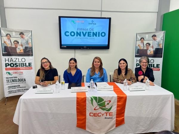 CECyTE Sinaloa y DOSTICS, SIGNAN CONVENIO DE COLABORACIÓN PARA EL DESARROLLO TÉC