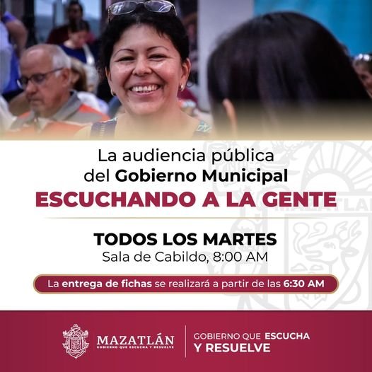 ¡Te esperamos este martes en la audiencia pública ! En “Escuchando a la Gente” E ¡Te esperamos este martes en la audiencia pública ! En “Escuchando a la Gente” E