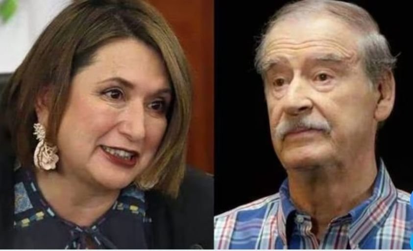 «DAMA DE COMPAÑÍA» DICE FOX A ESPOSA DE SAMUEL; XOXHITL LE BRINCA Y LE PONE UN T