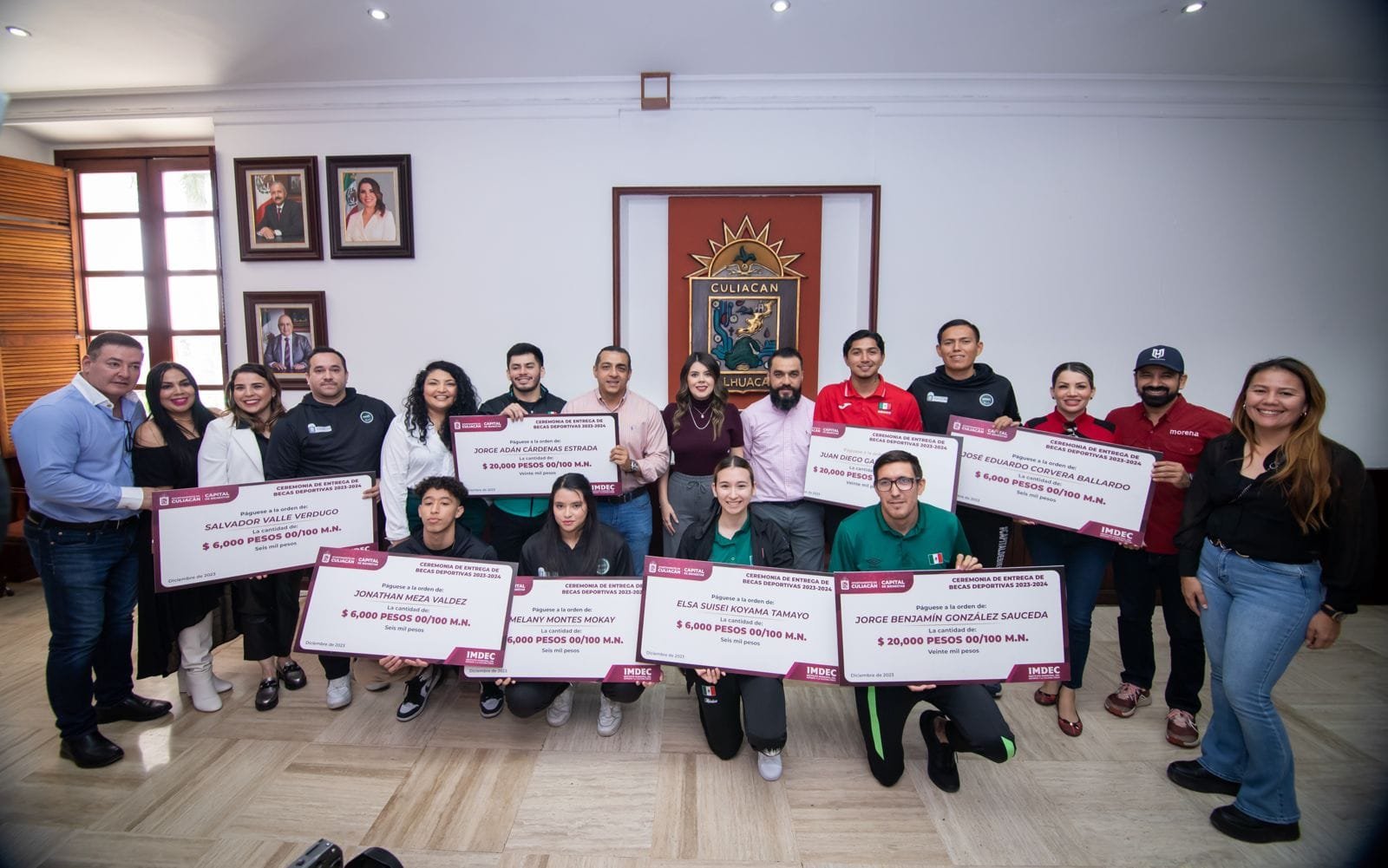 *Ayuntamiento entrega Becas Deportivas Culiacán para atletas y entrenadores*