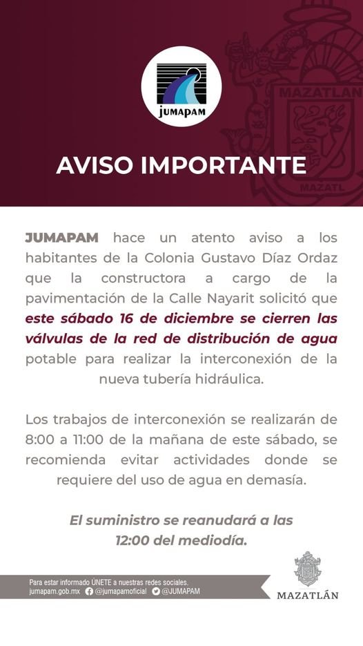 CORTE AL SUMINISTRO POR AVANCE DE OBRA CORTE AL SUMINISTRO POR AVANCE DE OBRA