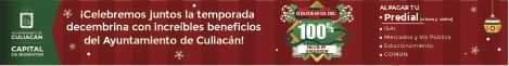 DESCUENTOS NAVIDEÑOS: AYUNTAMIENTO DE CULIACÁN.