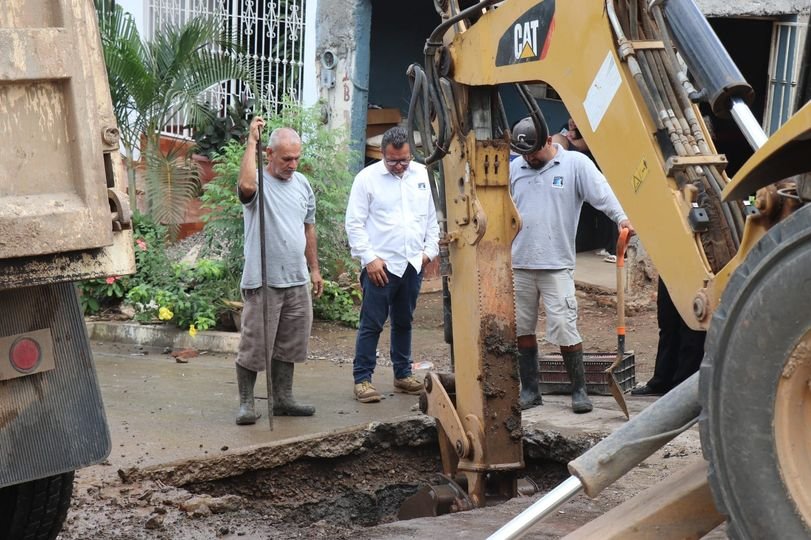 *El Distrito Flores Magón realiza intensa jornada de reparación de fugas de agua