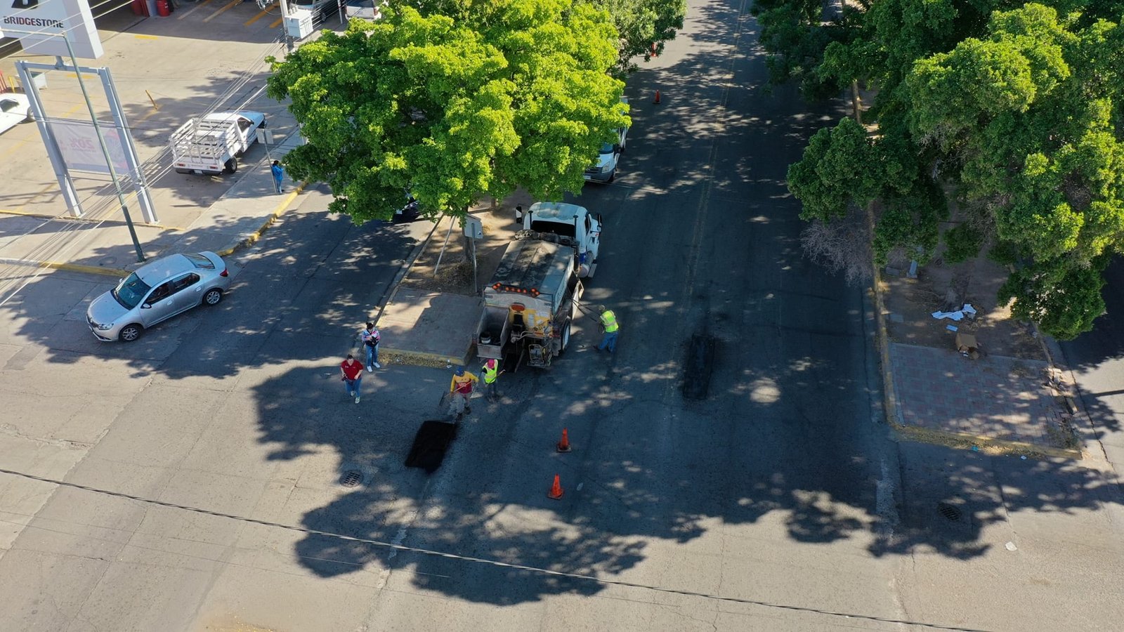 *Obras de pavimentación benefician vialidades en cuadrantes diversos*