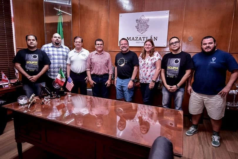SE REÚNEN CIENTÍFICOS DE LA NASA CON AUTORIDADES MUNICIPALES DE MAZATLÁN.