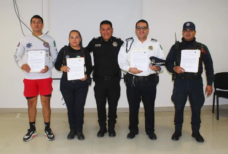 Secretaría de Seguridad Pública reconoce a 23 elementos preventivos por acciones