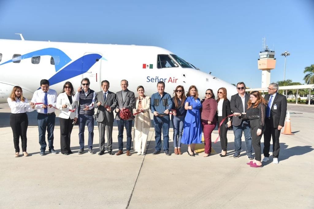Señor Air conecta Los Mochis con Los Cabos y se anuncian más rutas. Señor Air conecta Los Mochis con Los Cabos y se anuncian más rutas.