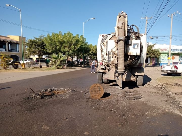 *Inicia JUMAPAM sondeos en Avenida Jacarandas*