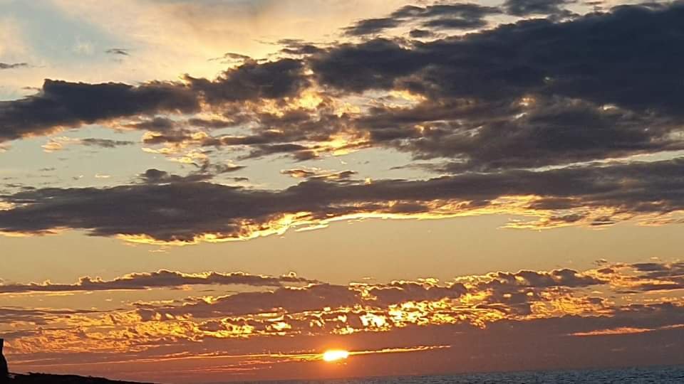 Puesta de sol en «cerritos», Mazatlán, Sinaloa.