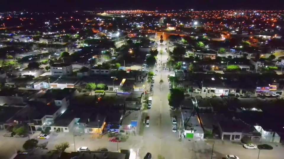 Sustitución de luminarias en Fracc. San Joaquín