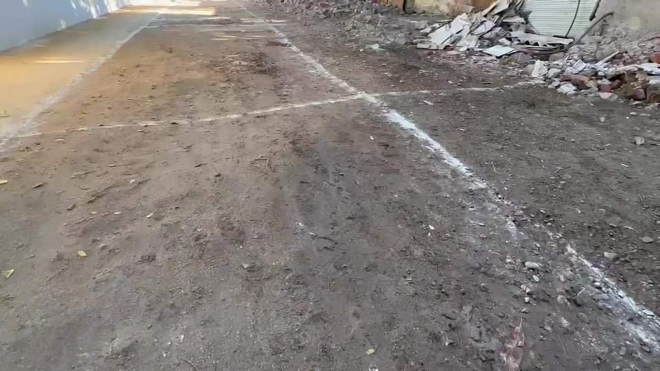 Arranque de obra de pavimentacion y drenaje en la col. Juárez, Antonio cuadros