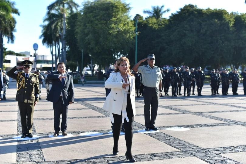 Autoridades conmemoran el 111 aniversario del Ejército Mexicano