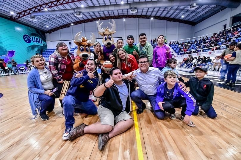 *Realizan DIF Sinaloa y Cibacopa 2024 el primero de dos juegos de basquetbol con