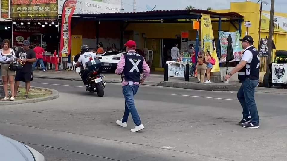 . Recorrido de supervisión en la zona del malecón, carnaval 2024