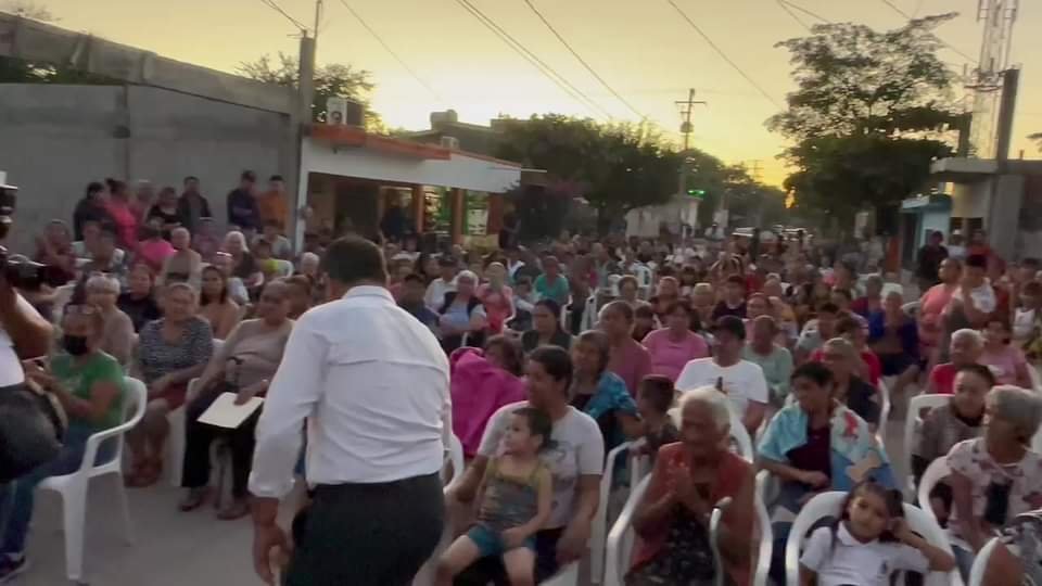 Sustitución de alumbrado público en la Francisco I. Madero, lámparas LED