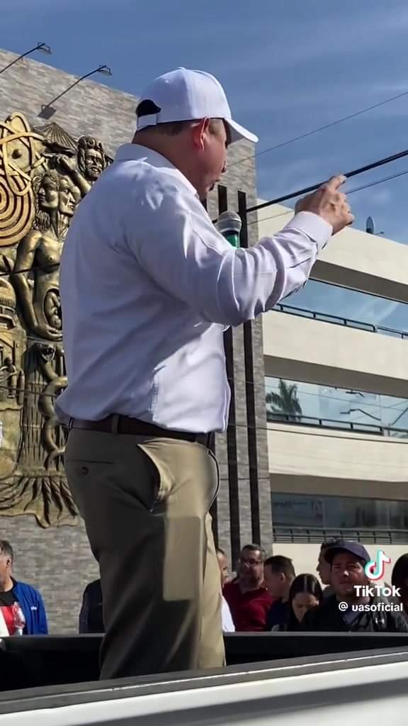 VAMOS A DEFENDER LA AUTONOMÍA DE LA UAS CON QUIEN SEA Y ANTE QUIEN SEA: ROBESPIE