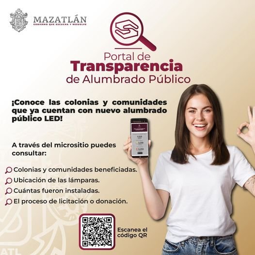 *Visita el micrositio de alumbrado público del Gobierno de Mazatlán.*