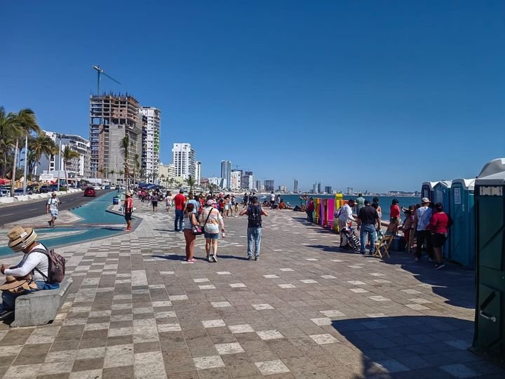 Aumenta el arribo de turistas a Mazatlán por días santos