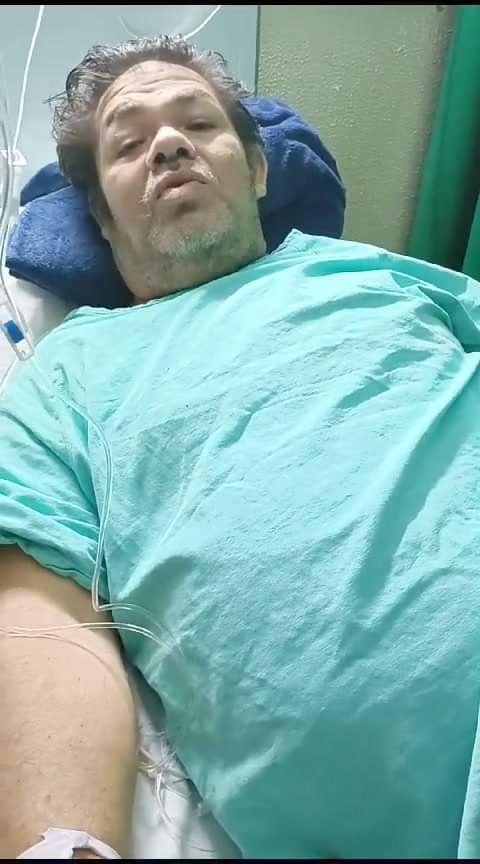 José Manuel Díaz Tirado tiene un mes internado en el IMSS Mazatlán en la cama 54