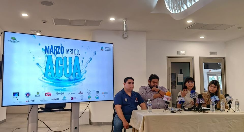 Presenta Conselva agenda de actividades por el Día Mundial de Agua