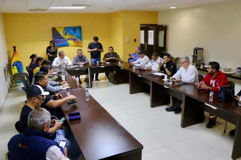 *Autoridades Municipales afinan detalles de logística previo Eclipse Total de So