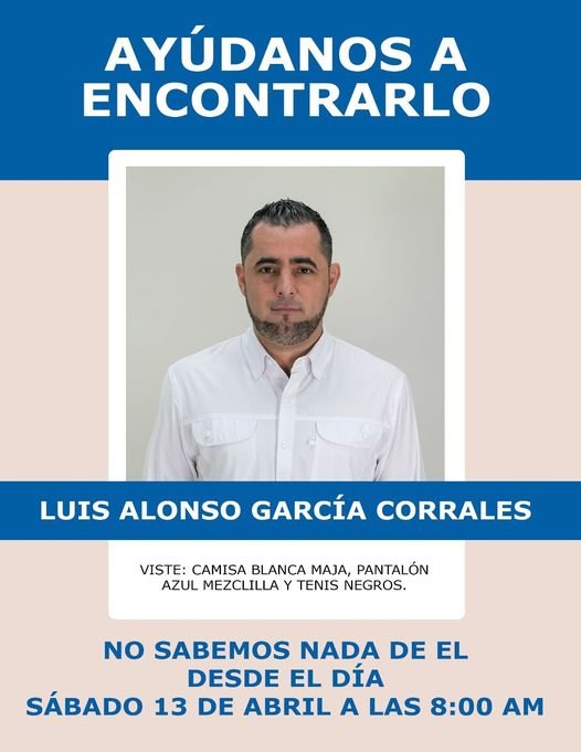 Desaparece el Secretario de Organización del Comité Directivo Estatal del Partid