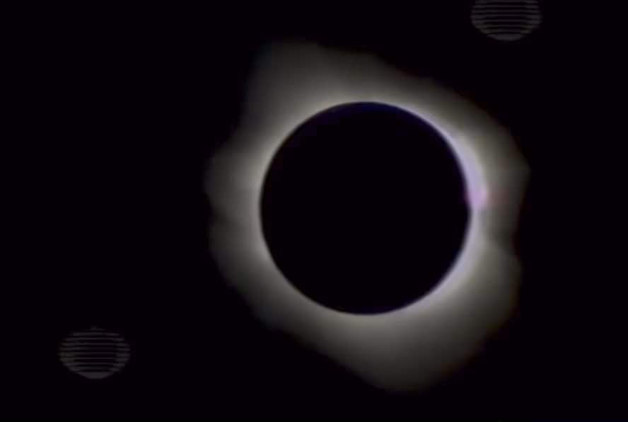 Durante el eclipse del 11 de julio de 1991, el periodista Jacobo Zabludovsky nar