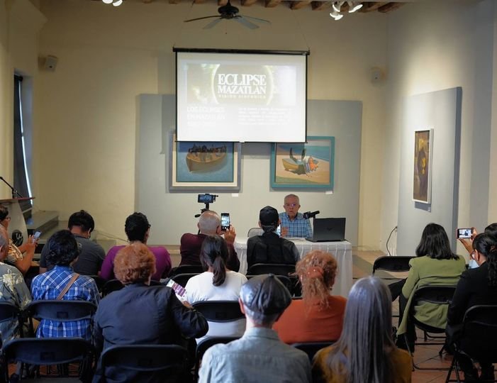 «Los eclipses en Mazatlán» charla Enrique Vega Ayala
