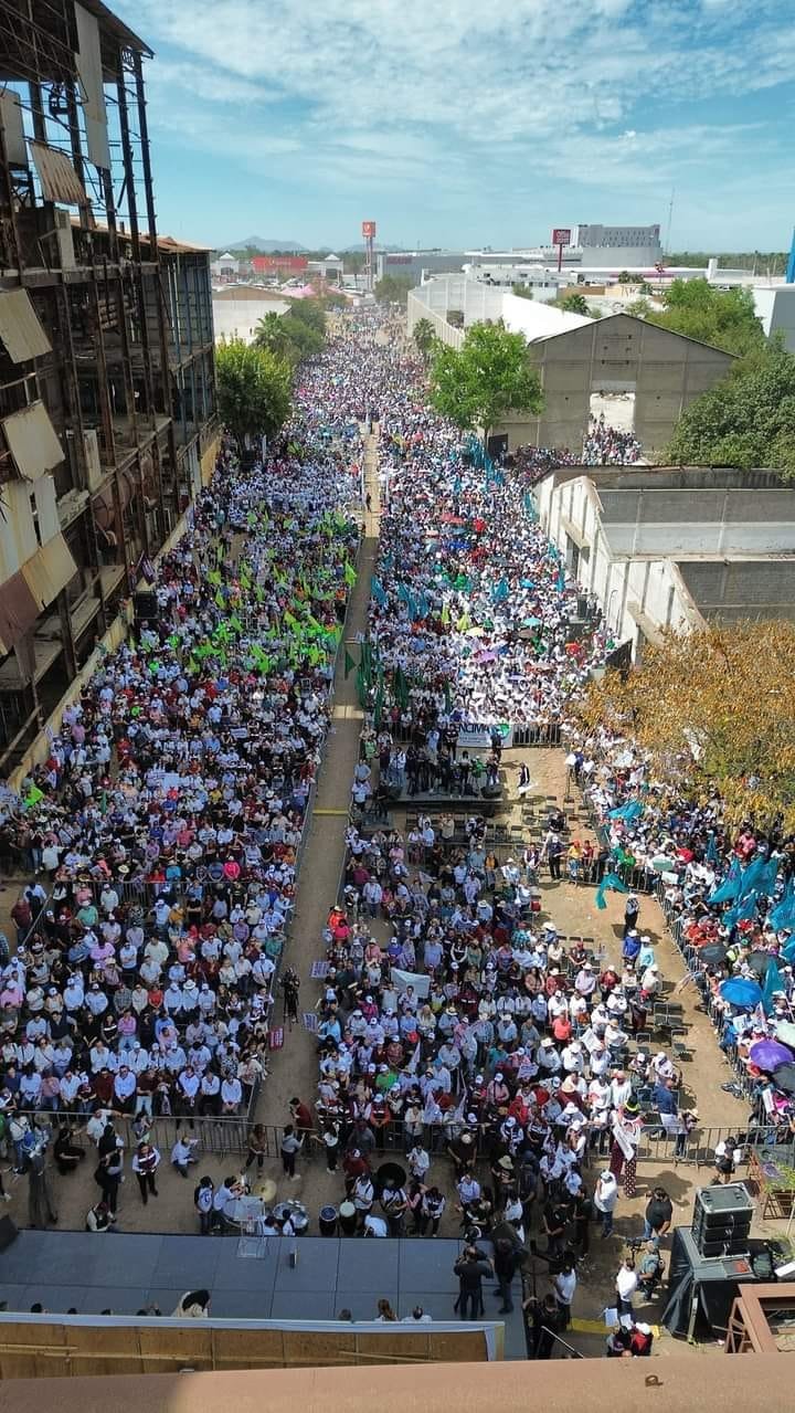 MAGNAS CONCENTRACIONES DE CLAUDIA SHEINBAUM EN MAZATLÁN Y LOS MOCHIS. MAGNAS CONCENTRACIONES DE CLAUDIA SHEINBAUM EN MAZATLÁN Y LOS MOCHIS.