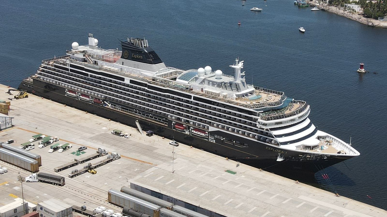 Arriba por primera vez a Mazatlán el crucero turístico Explora I