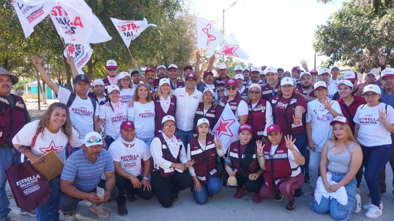Estrella Palacios visita Mármol