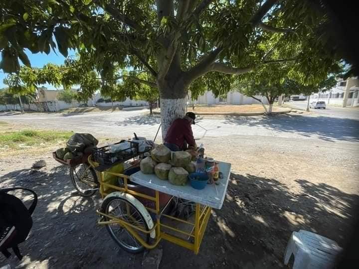 #LaborSocial #COMPARTAN Vayan todos a comprarle cocos a este señor   Están  hela
