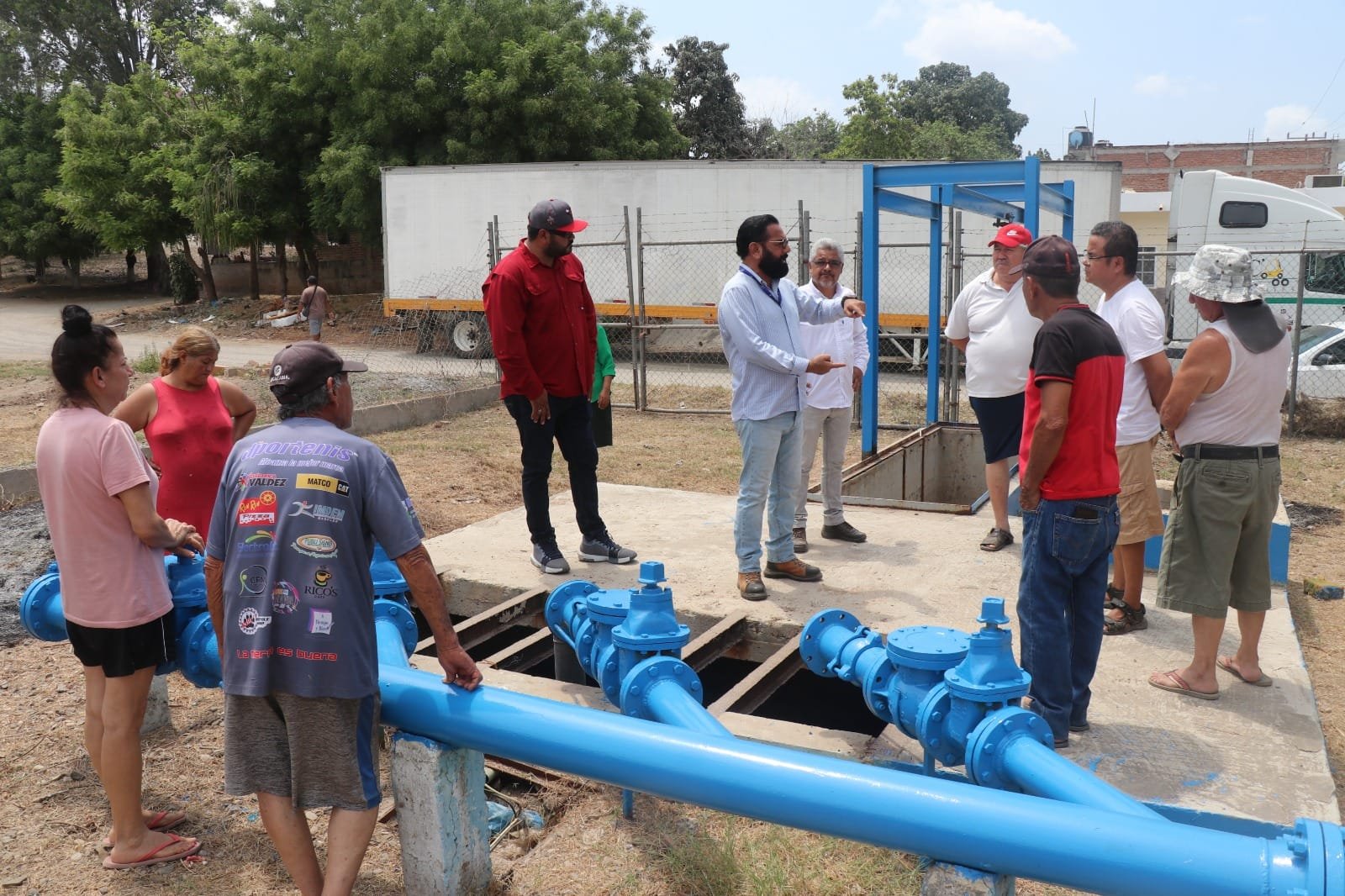 *JUMAPAM disipa dudas de vecinos preocupados por operación del Cárcamo Genaro Es