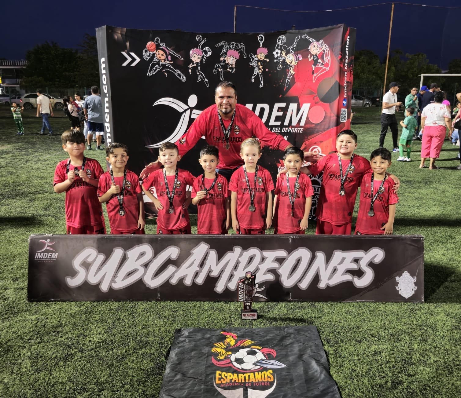 Triunfa la alegría en la Premiación y Clausura de la Liga Imdem 2023-2024