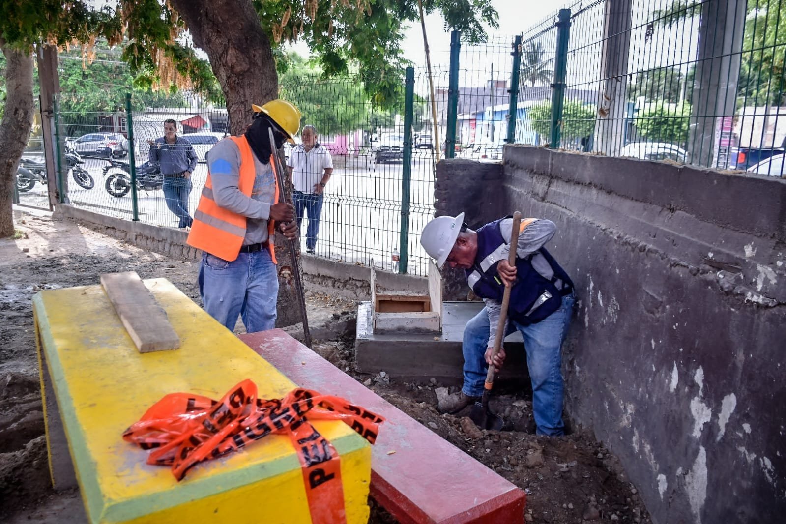 *“Una obra que nos beneficiará mucho a todos los alumnos ya que últimamente hemo