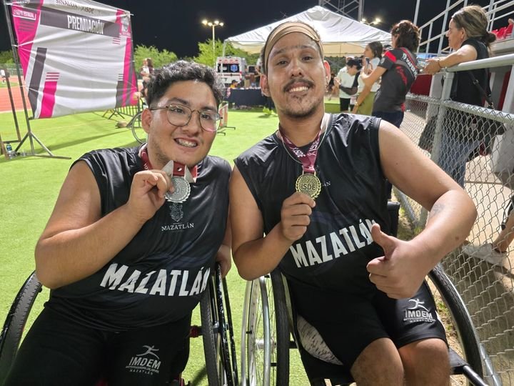 Destacan para atletas mazatlecos en el primer día de actividad de la etapa estatal de los Paranacionales Conade 2024 Áng…