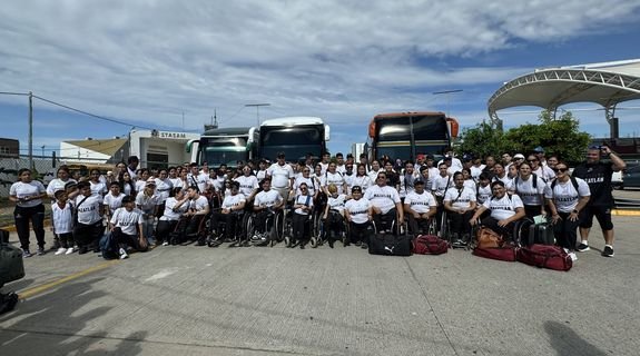 ¡Mucho éxito, para atletas! Inicia Selección Mazatlán su viaje al estatal de los Juegos Nacionales Conade 2024, dónde es…