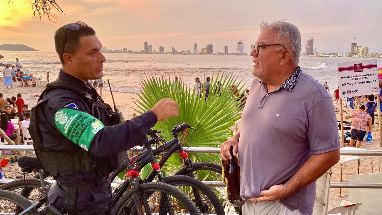 *Policía Eco tiene excelentes resultados en la zona costera, ciudadanos acatan recomendaciones.*