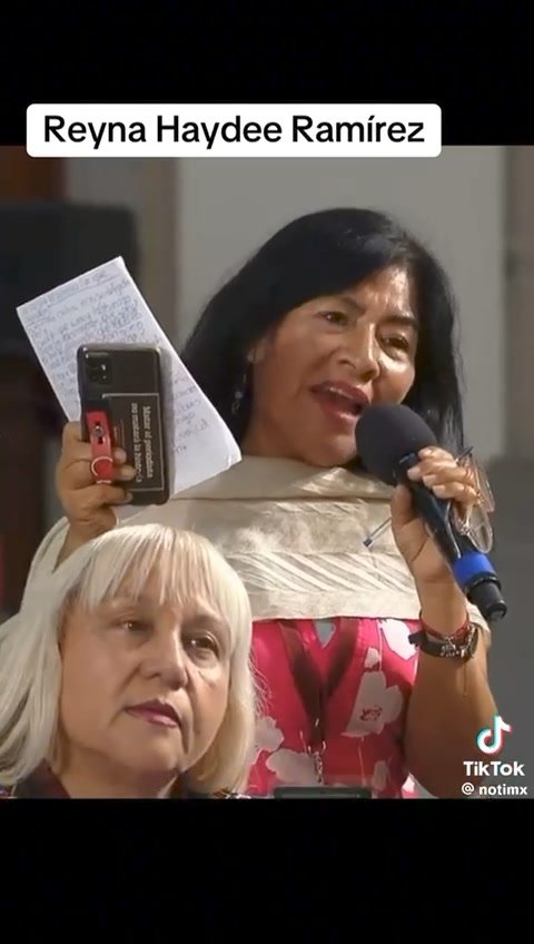 LA PERIODISTA REYNA HAYDEE RAMÍREZ DE NUEVO ENFRENTA A AMLO, Y ÉSTE SE ENOJA Y ORDENA QUITARLE EL MICRÓFONO