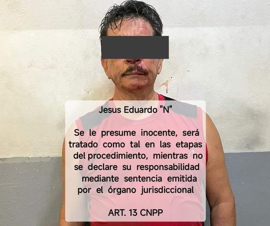 Por la probable participación en el delito de abuso sexual, Policía Municipal detiene a un hombre