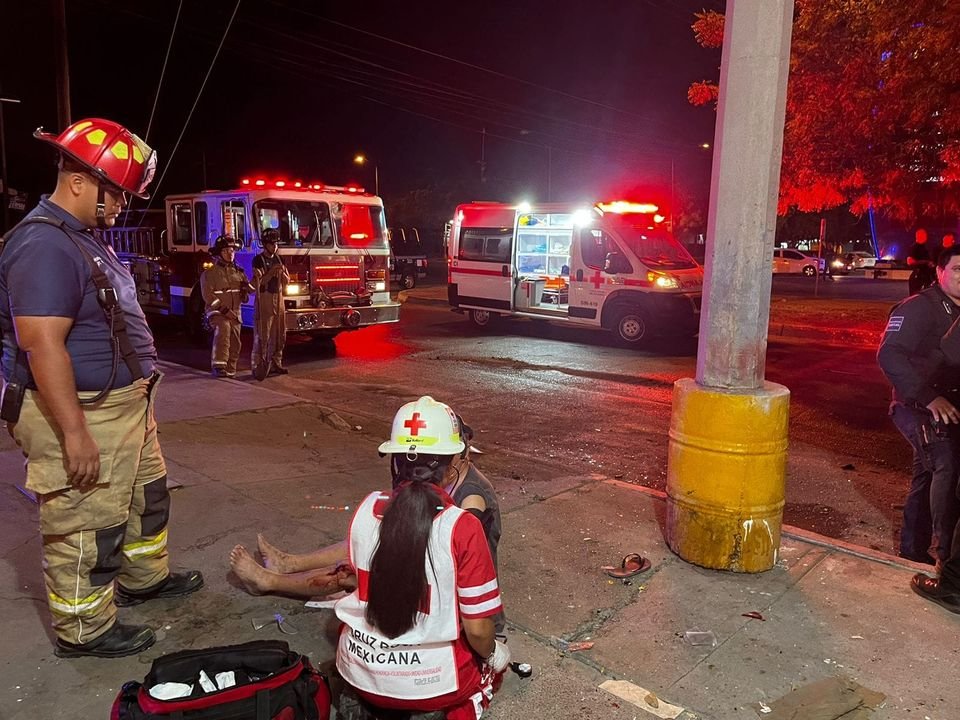 Accidentes viales siguen siendo las emergencias más atendidas por Cruz Roja Mazatlán