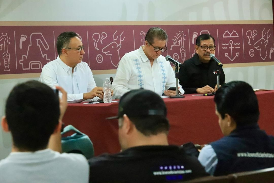 Las Fuerzas de Seguridad de los tres niveles de Gobierno seguimos trabajando para restablecer la paz en el Estado: Gerardo Mérid…