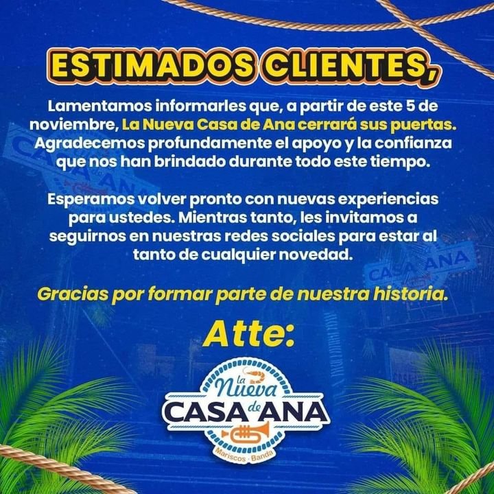 #ATENCION OTRO NEGOCIO QUE CIERRA SUS PUERTAS