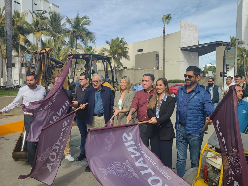 Arranca construcción de drenaje pluvial y cárcamo de rebombeo en Camarón Sábalo