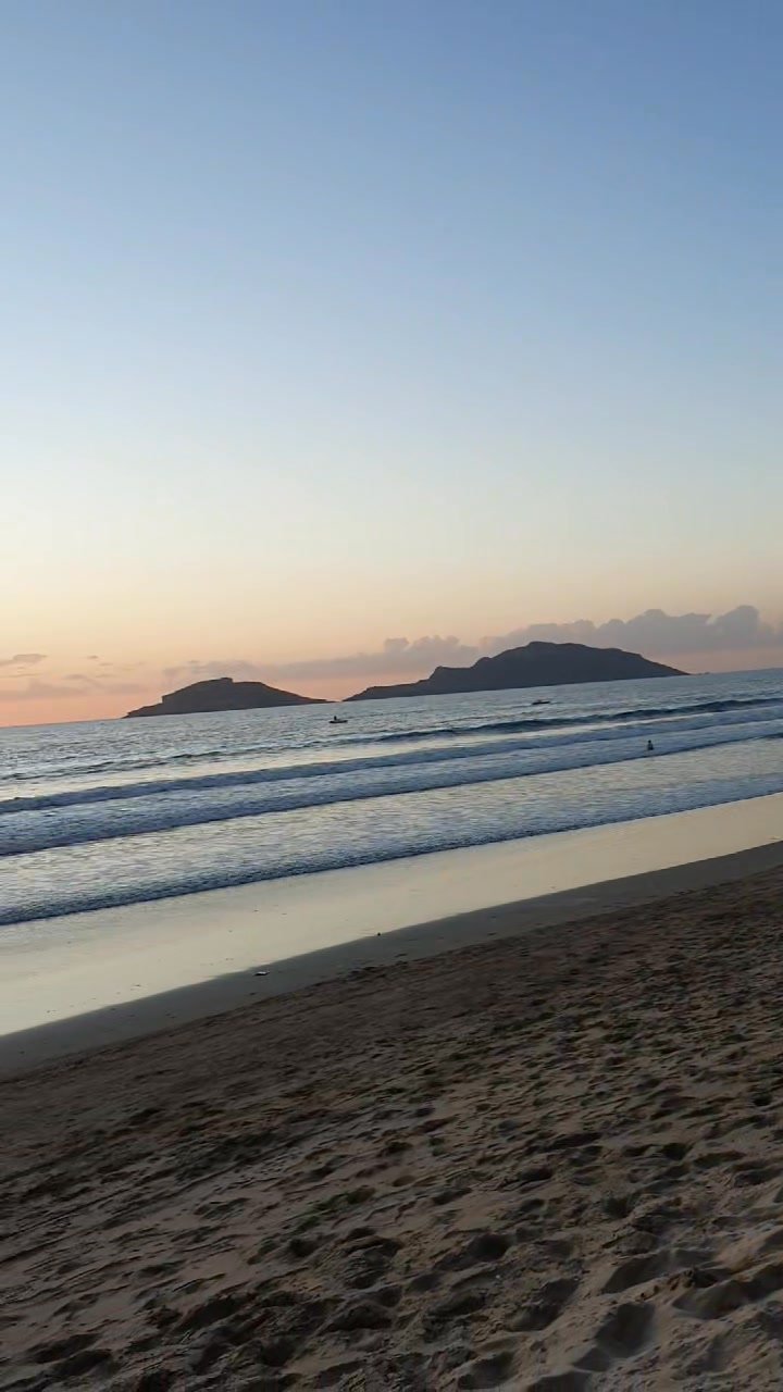 Puesta de sol en Mazatlán, hoy sábado 11 de enero 2025..Acompáñenos