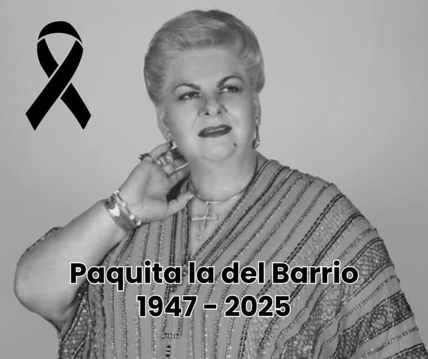 #脷ltimaHora | 馃毃 Fallece la querida cantante Paquita la del barrio oficial "" a los 77 a帽os #脷ltimaHora | 馃毃 Fallece la querida cantante Paquita la del barrio oficial "" a los 77 a帽os